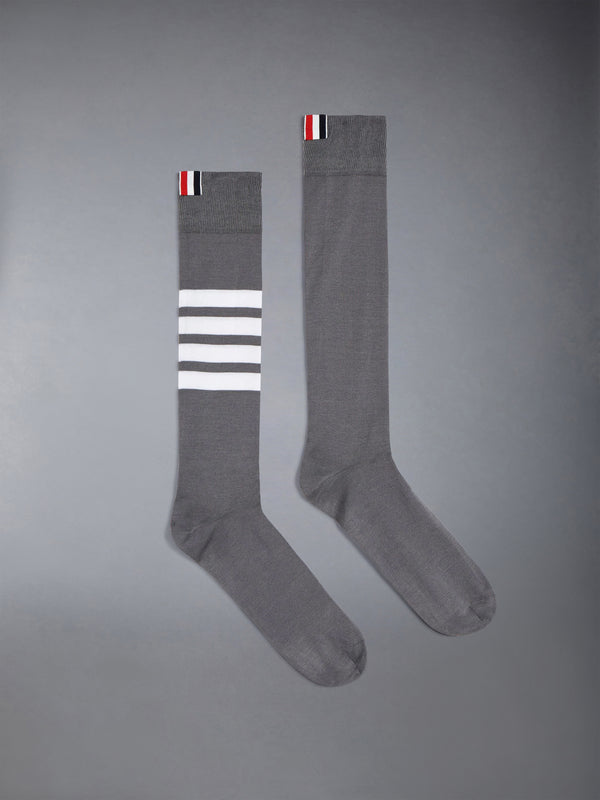 COTTON 4-BAR OVER THE CALF SOCK - featured image