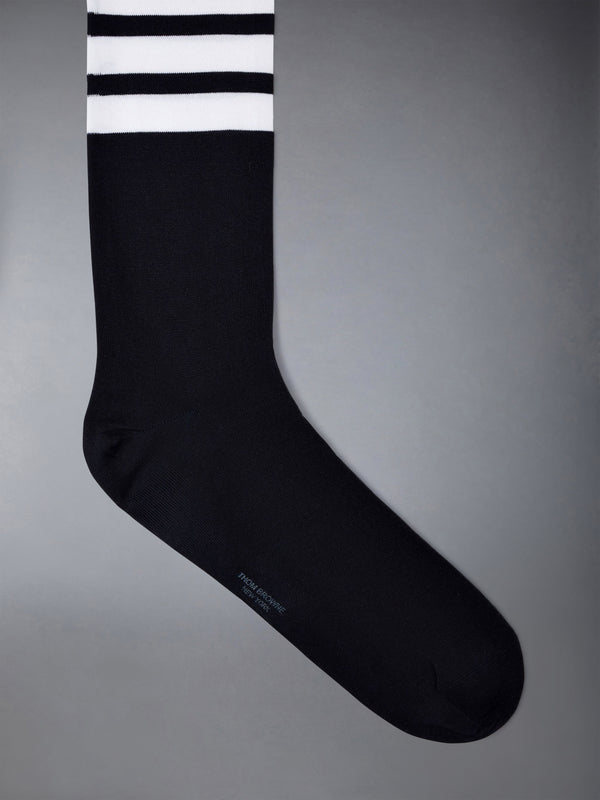 LIGHTWEIGHT COTTON 4-BAR OVER THE CALF SOCKS - image 2
