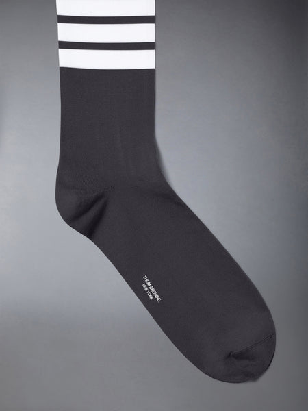 COTTON 4-BAR MID CALF SOCKS