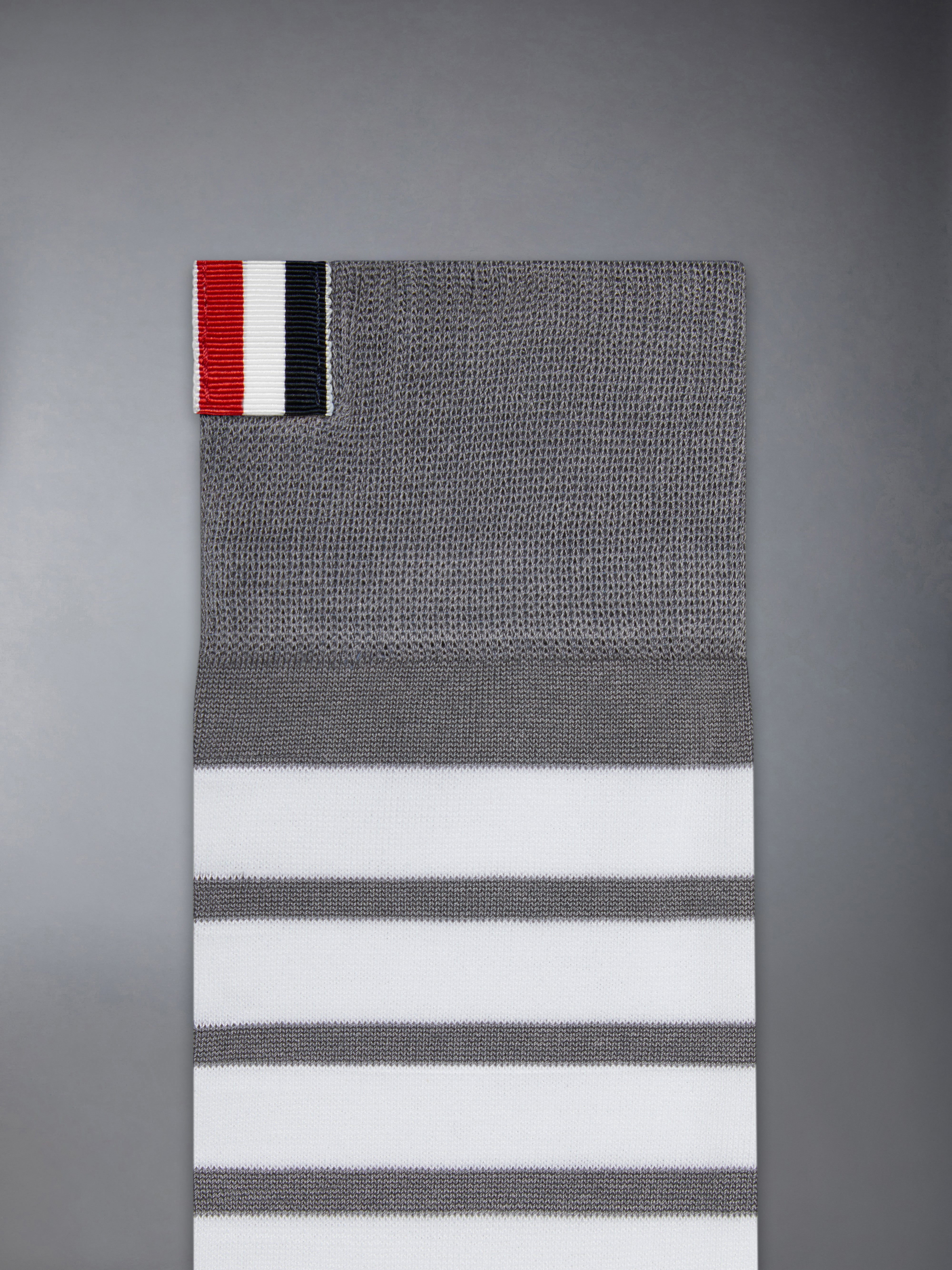 Lightweight Cotton 4-Bar Over The Calf Sock | Thom Browne