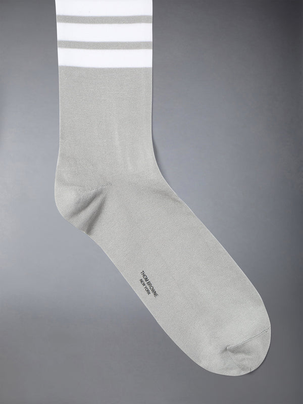 Lightweight Cotton 4-bar Mid Calf Socks - image 2