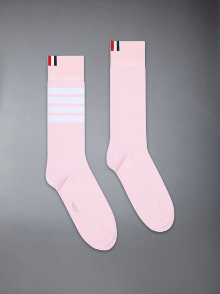 COTTON 4-BAR MID CALF SOCKS