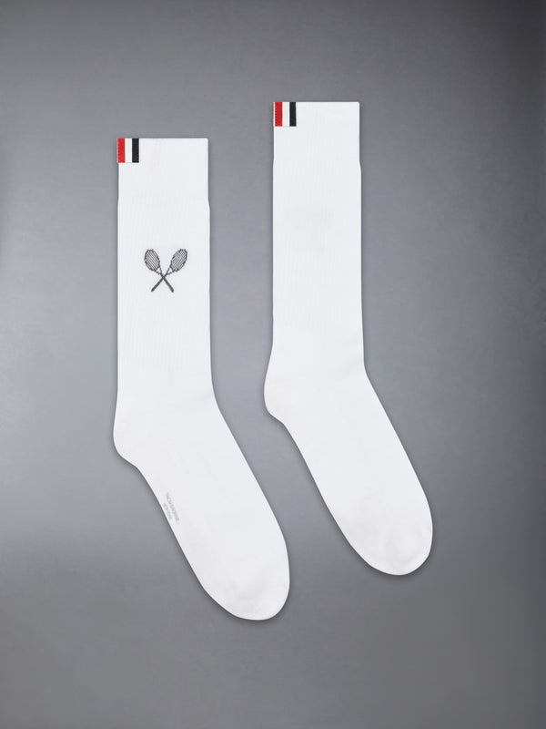 TENNIS RACQUET ATHLETIC SOCKS - featured image