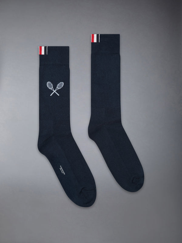 TENNIS RACQUET ATHLETIC SOCKS - featured image
