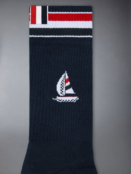 RWB FUNMIX ATHLETIC SOCKS NAVY