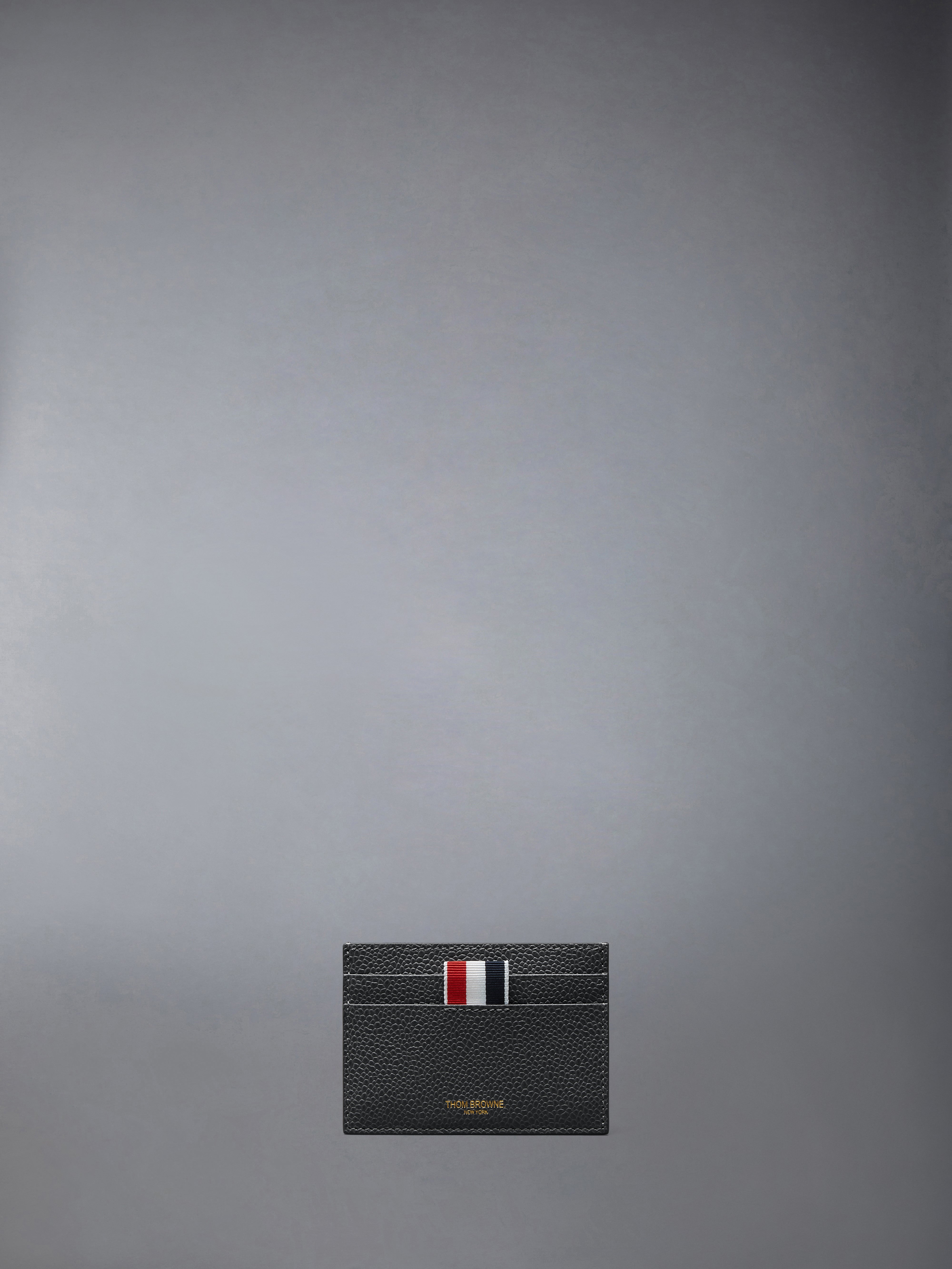 ペブルグレインレザーマネークリップウォレット | Thom Browne