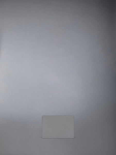 PEBBLE GRAIN SINGLE CARD HOLDER LT GREY
