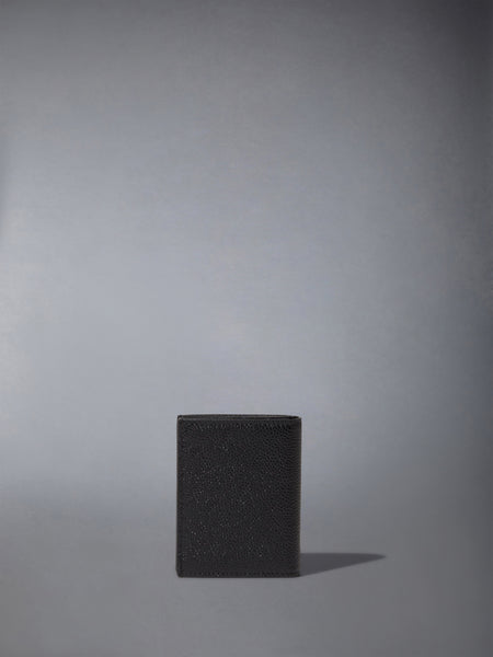 페블 그레인 더블 카드 홀더