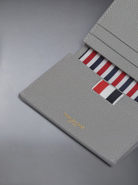PEBBLE GRAIN DOUBLE CARD HOLDER