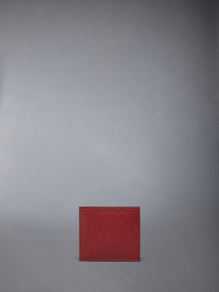 PEBBLE GRAIN BIFOLD BURGUNDY