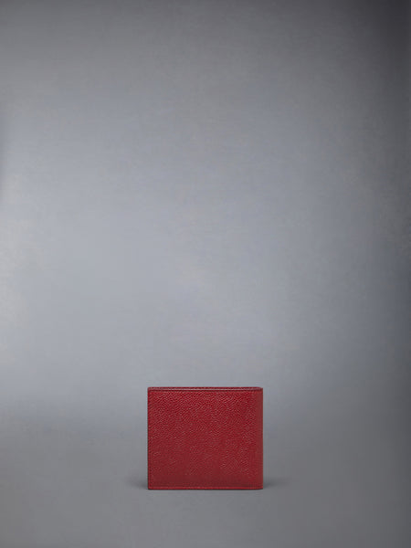 PEBBLE GRAIN BIFOLD BURGUNDY