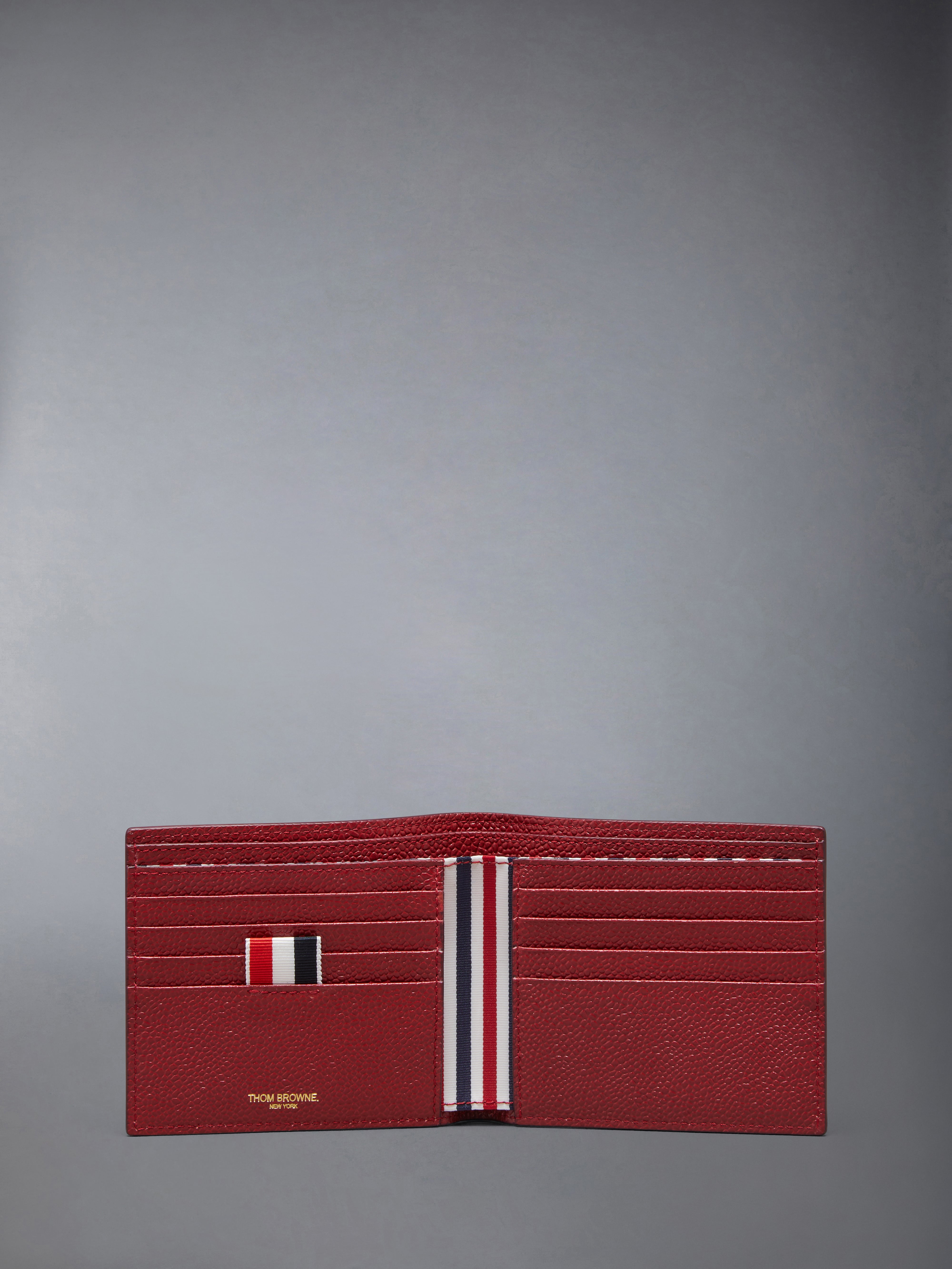 PEBBLE GRAIN BIFOLD | Thom Browne