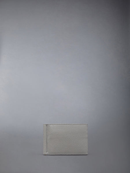 PEBBLE GRAIN MONEY CLIP WALLET