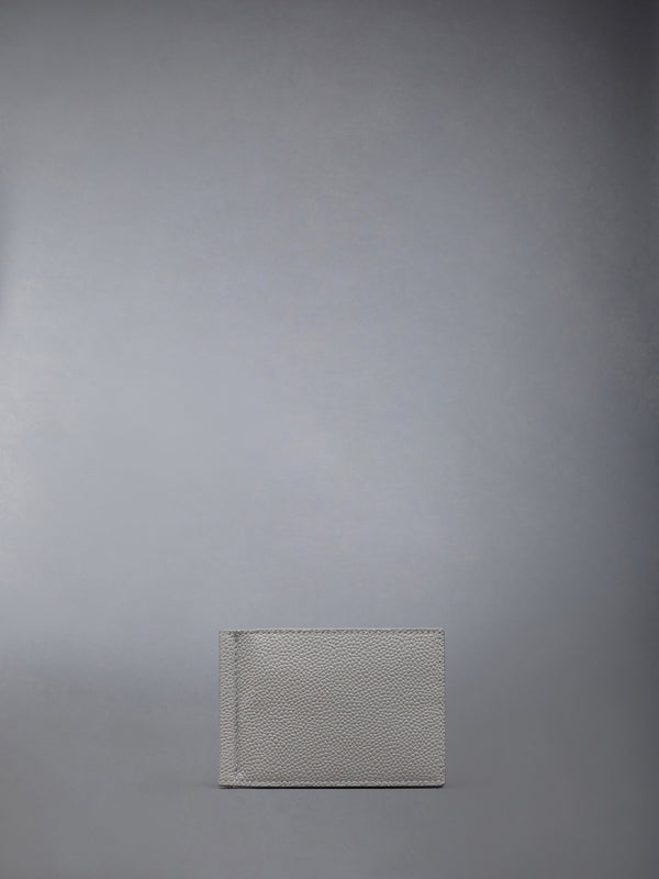 PEBBLE GRAIN MONEY CLIP WALLET