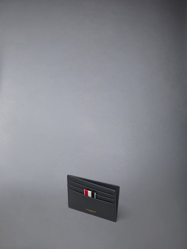 SOFT PEBBLE GRAIN NOTE COMPARTMENT CARD HOLDER - image 4