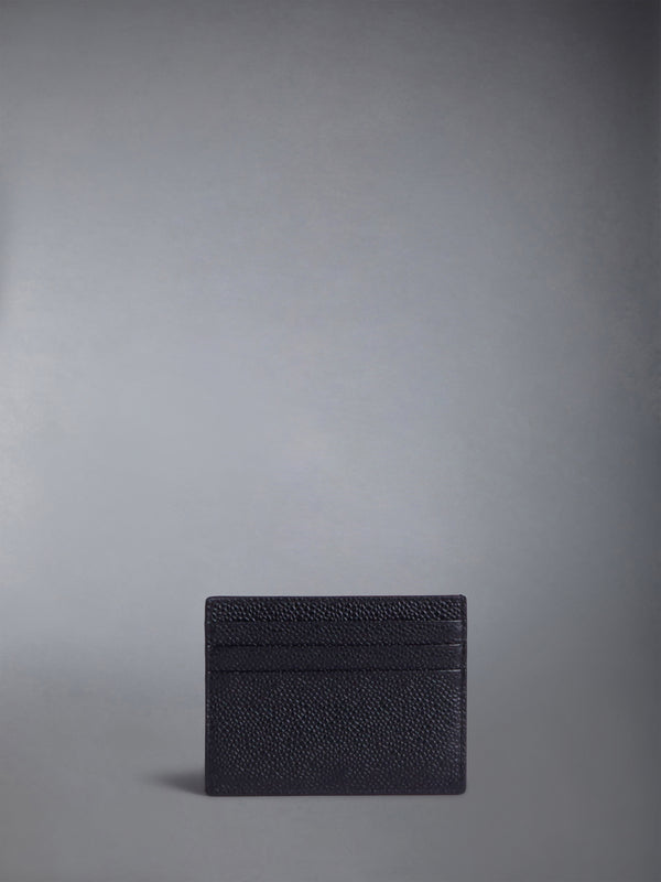 PEBBLE GRAIN NOTE COMPARTMENT CARD HOLDER