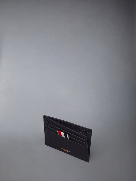 PEBBLE GRAIN NOTE COMPARTMENT CARD HOLDER