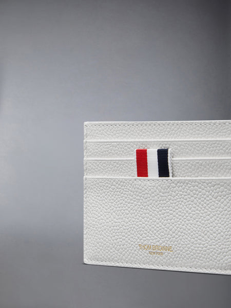 PEBBLE GRAIN NOTE COMPARTMENT CARD HOLDER