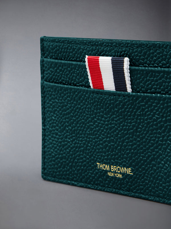 PEBBLE GRAIN NOTE COMPARTMENT CARD HOLDER