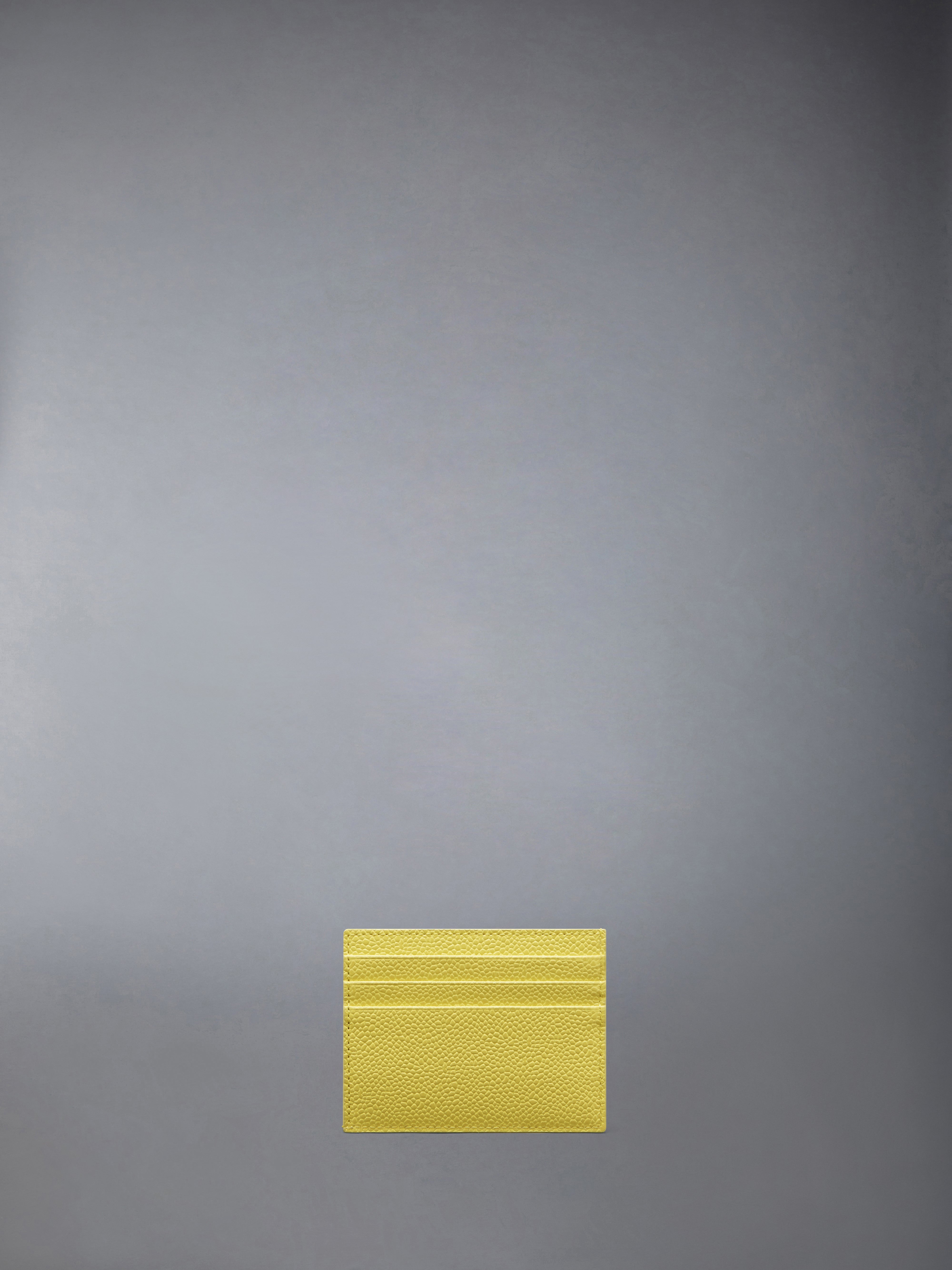Pebble Grain Note Compartment Card Holder | Thom Browne