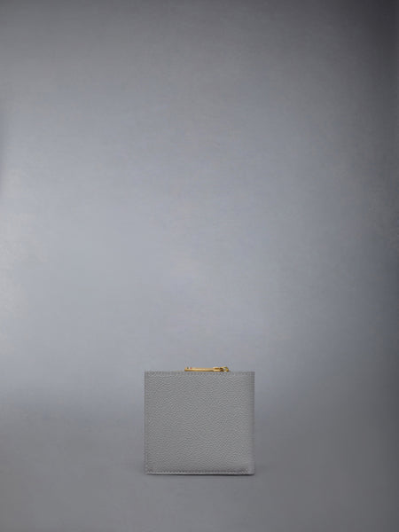 PEBBLE GRAIN BIFOLD COIN PURSE