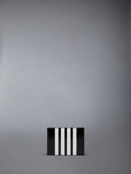 PATENT 4-BAR NOTE COMPARTMENT CARD HOLDER BLACK