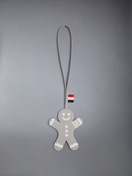 MR. GINGERBREAD PEBBLE GRAIN CHARM LT GREY