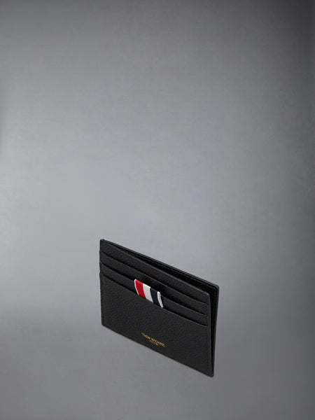 COTTON CANVAS NOTE CARD HOLDER BLACK