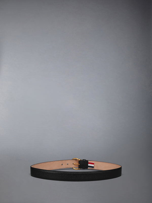 PEBBLE GRAIN ROUND BUCKLE BELT - image 2