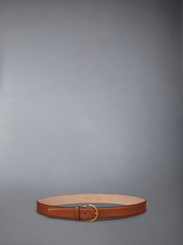 VACCETTA ROUND BUCKLE BELT - featured image