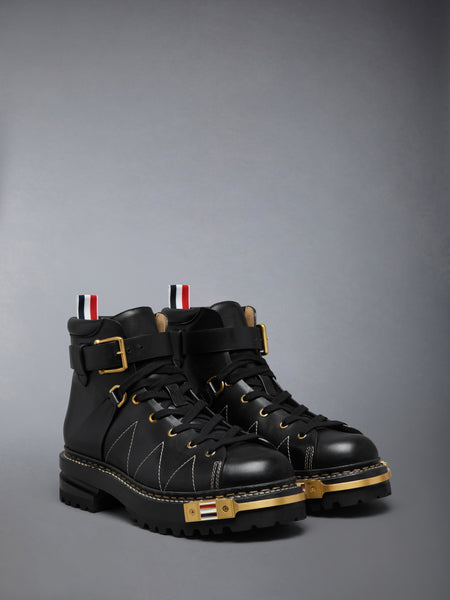 비텔로 카프 하이킹 솔 부츠 블랙