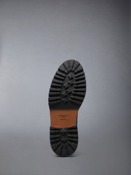 PEBBLE GRAIN HIKING SOLE LONGWING BOOT BLACK