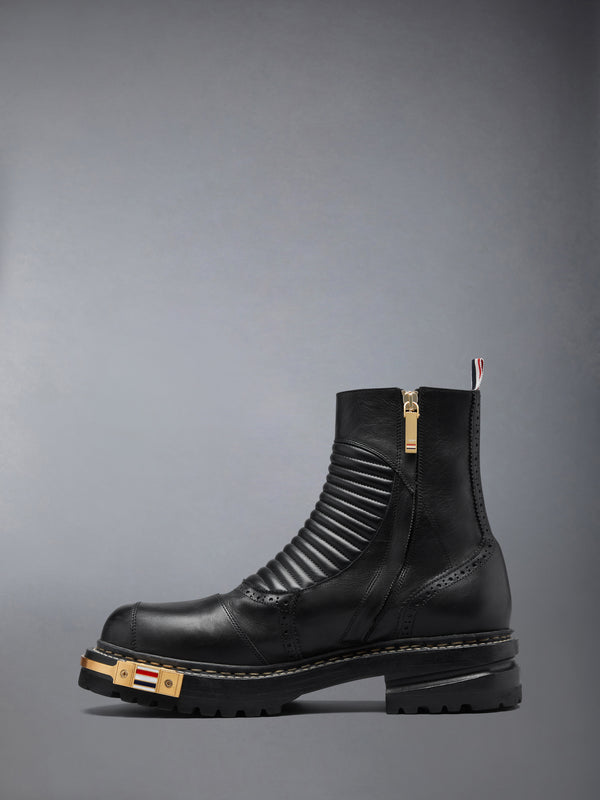 LEATHER MOTO BOOT - image 3