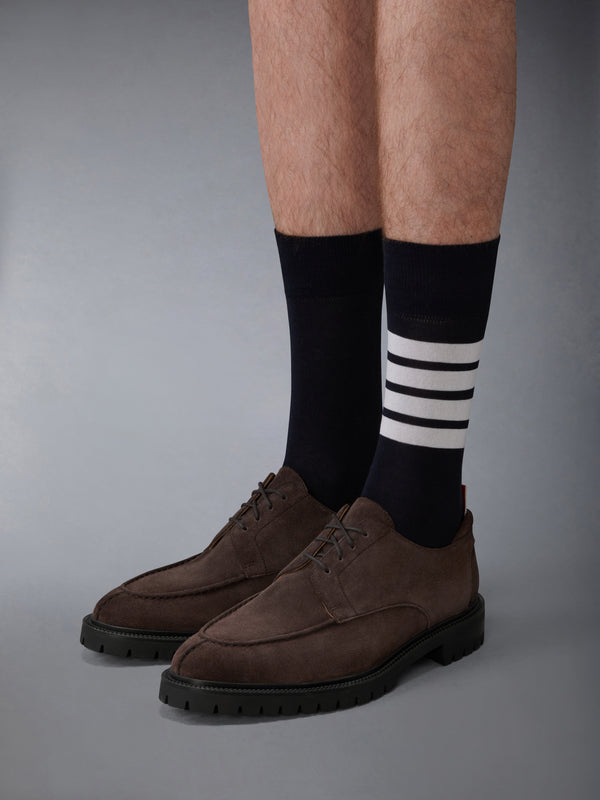 CALF SUEDE COMMANDO SOLE DERBY - image 4