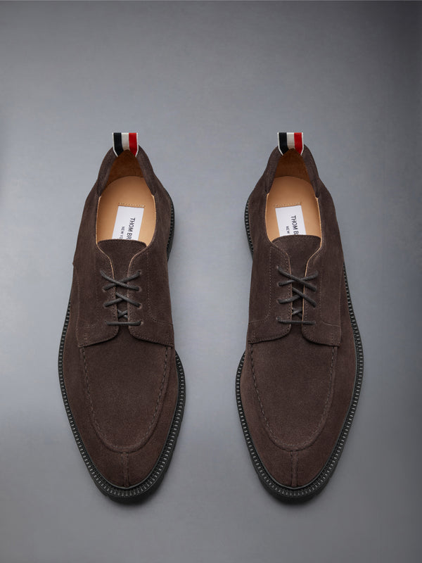 CALF SUEDE COMMANDO SOLE DERBY - image 5