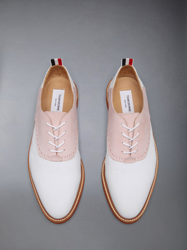 thom browne dress shoes Thom Browne Women's Uniform Leather Derby Shoes - Black