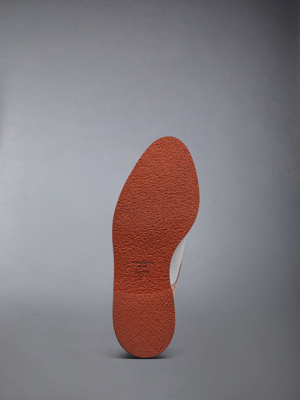 NUBUCK RUBBER SOLE SADDLE SHOE - image 6