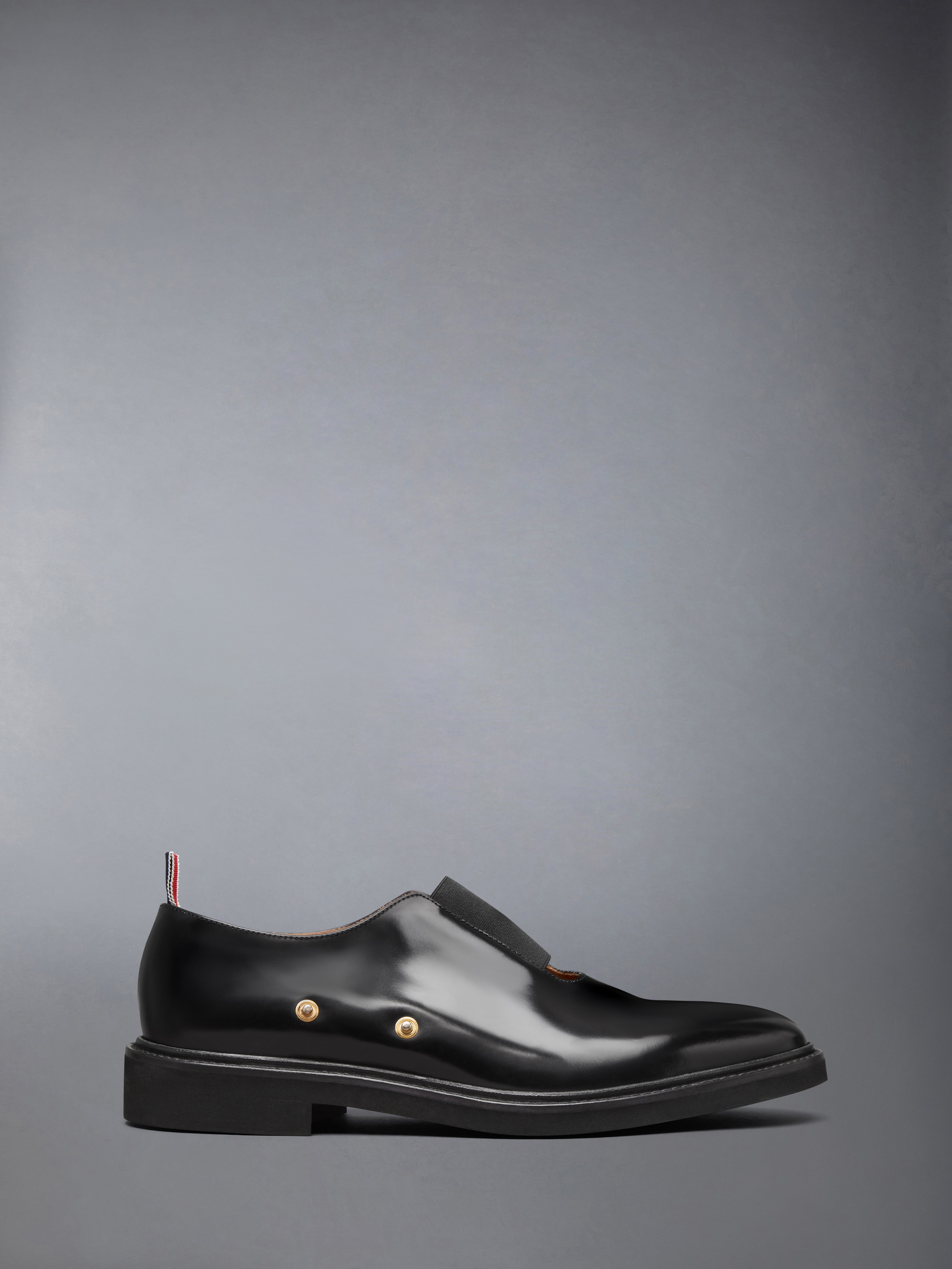 Soft Spazzolato Micro Sole Saddle Shoe | Thom Browne