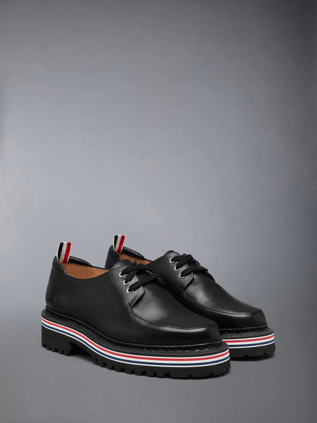 VITELLO CALF ALL TERRAIN SOLE DERBY BLACK