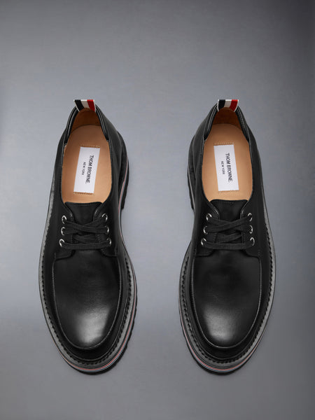 VITELLO CALF ALL TERRAIN SOLE DERBY BLACK