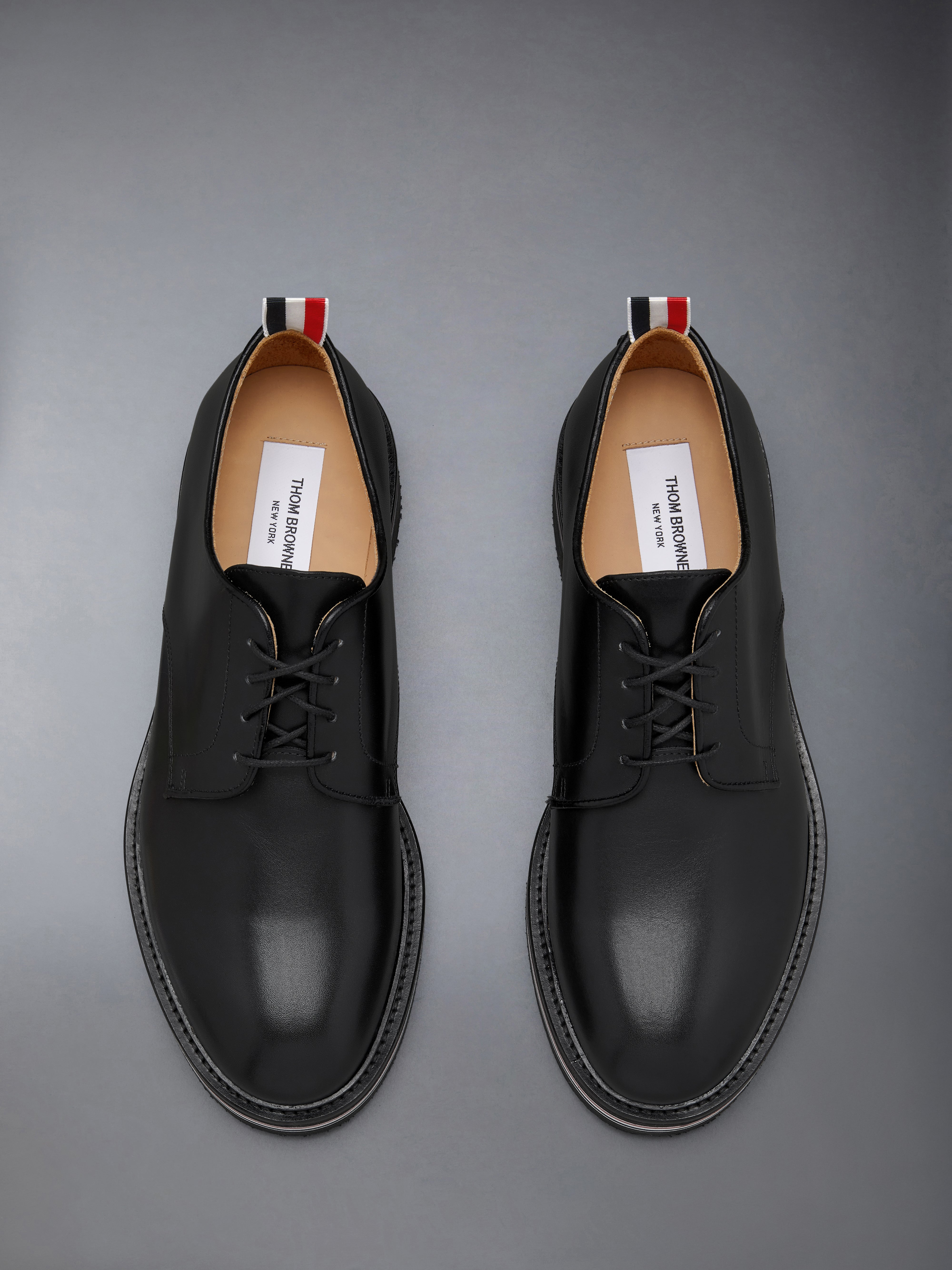 Thom Browne ベニーバー ローファー 黒　42ハーフ ペブルグレイン軽量ラバーソールペニーローファー | Thom Browne