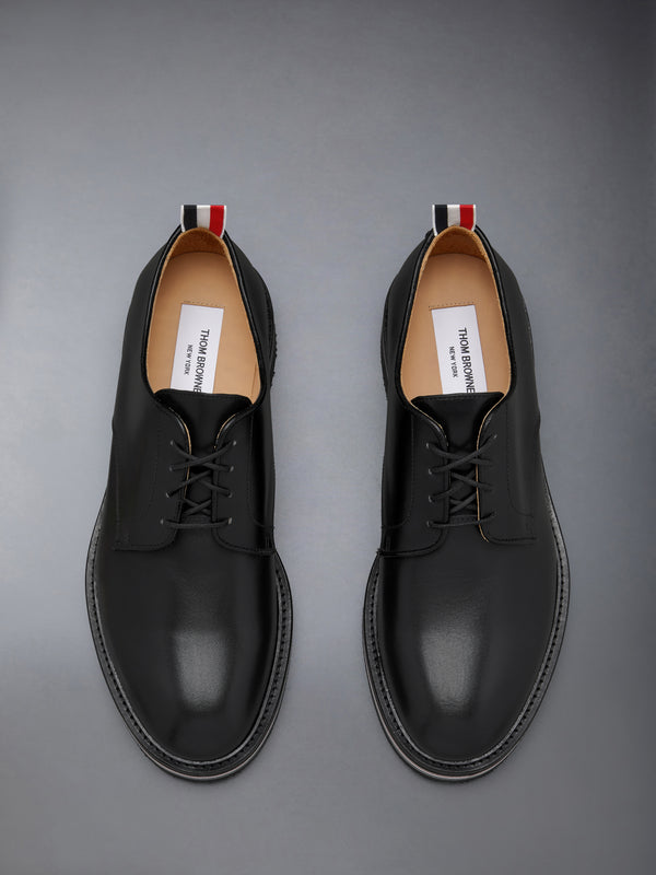 Thom Browne Men's Uniform Leather Oxford Shoes - Black