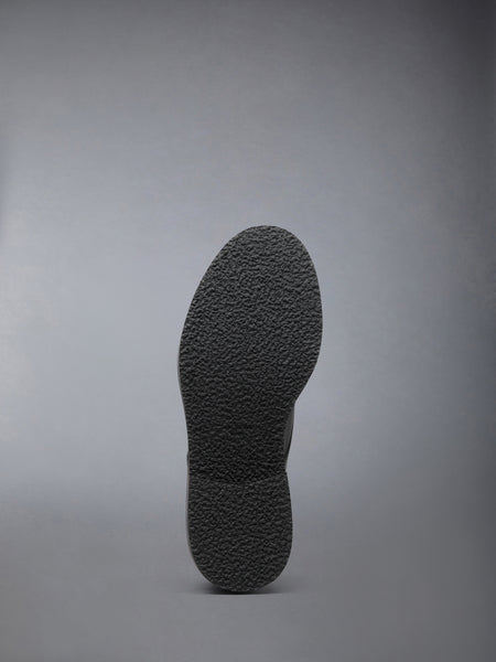 BOX CALF RUBBER SOLE UNIFORM SHOE BLACK