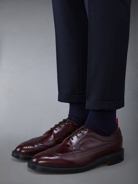 POLISHED LEATHER LONGWING BROGUES