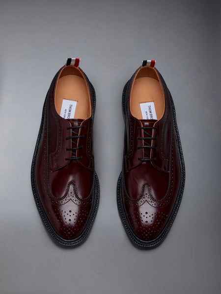 POLISHED LEATHER LONGWING BROGUES