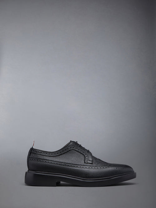 Pebble Grain Rubber Sole Longwing Brogue | Thom Browne