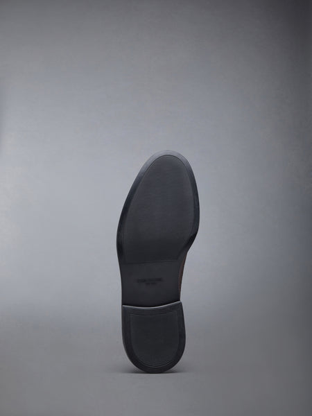PEBBLE GRAIN RUBBER SOLE LONGWING BROGUE BROWN