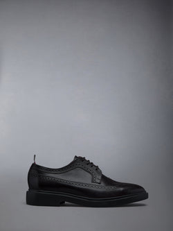 BOX CALF LONGWING RUBBER SOLE BROGUES
