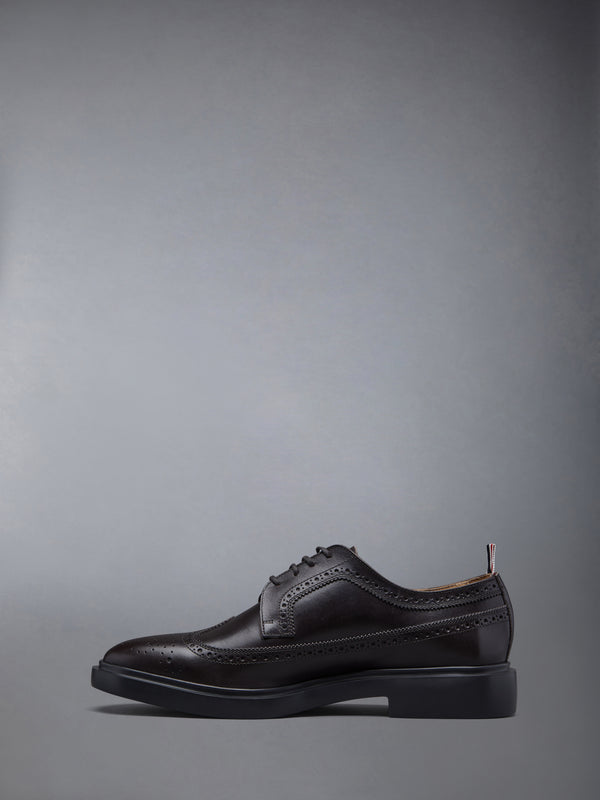 BOX CALF LONGWING RUBBER SOLE BROGUES - image 3