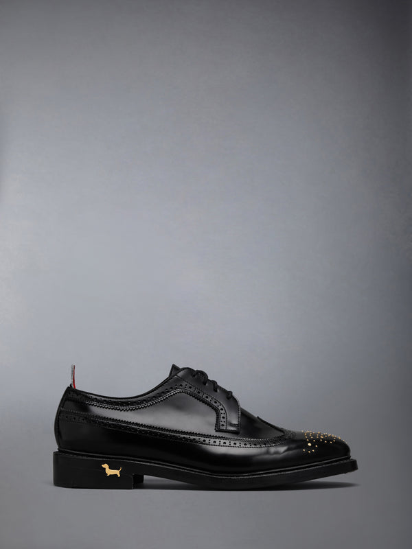 SPAZZOLATO LEATHER LONGWING BROGUE - featured image